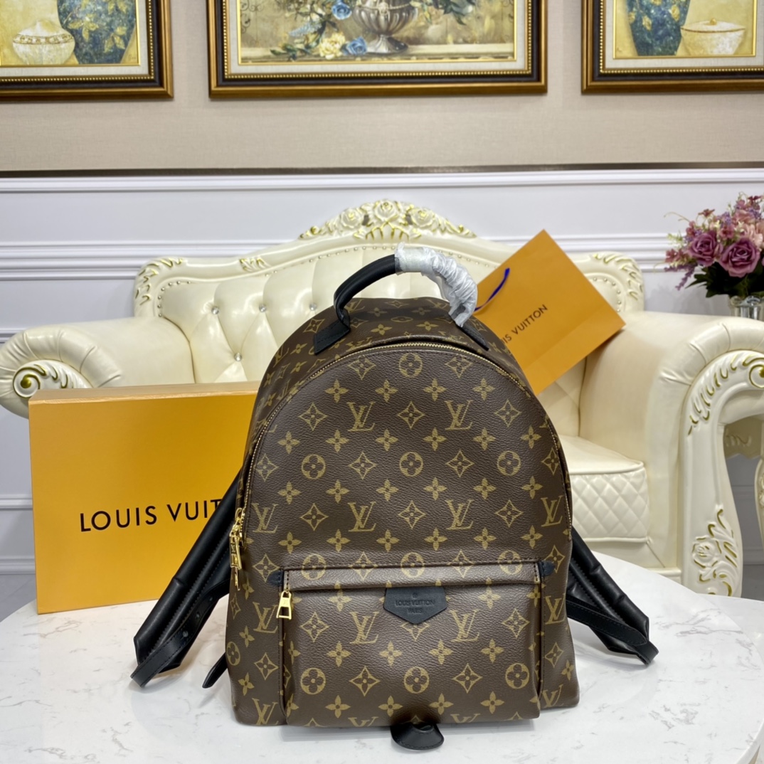 Louis Vuitton PALM SPRINGS MM Backpack Monogram M44874